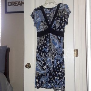 A/B Studio Blue/Grey/Black Dress